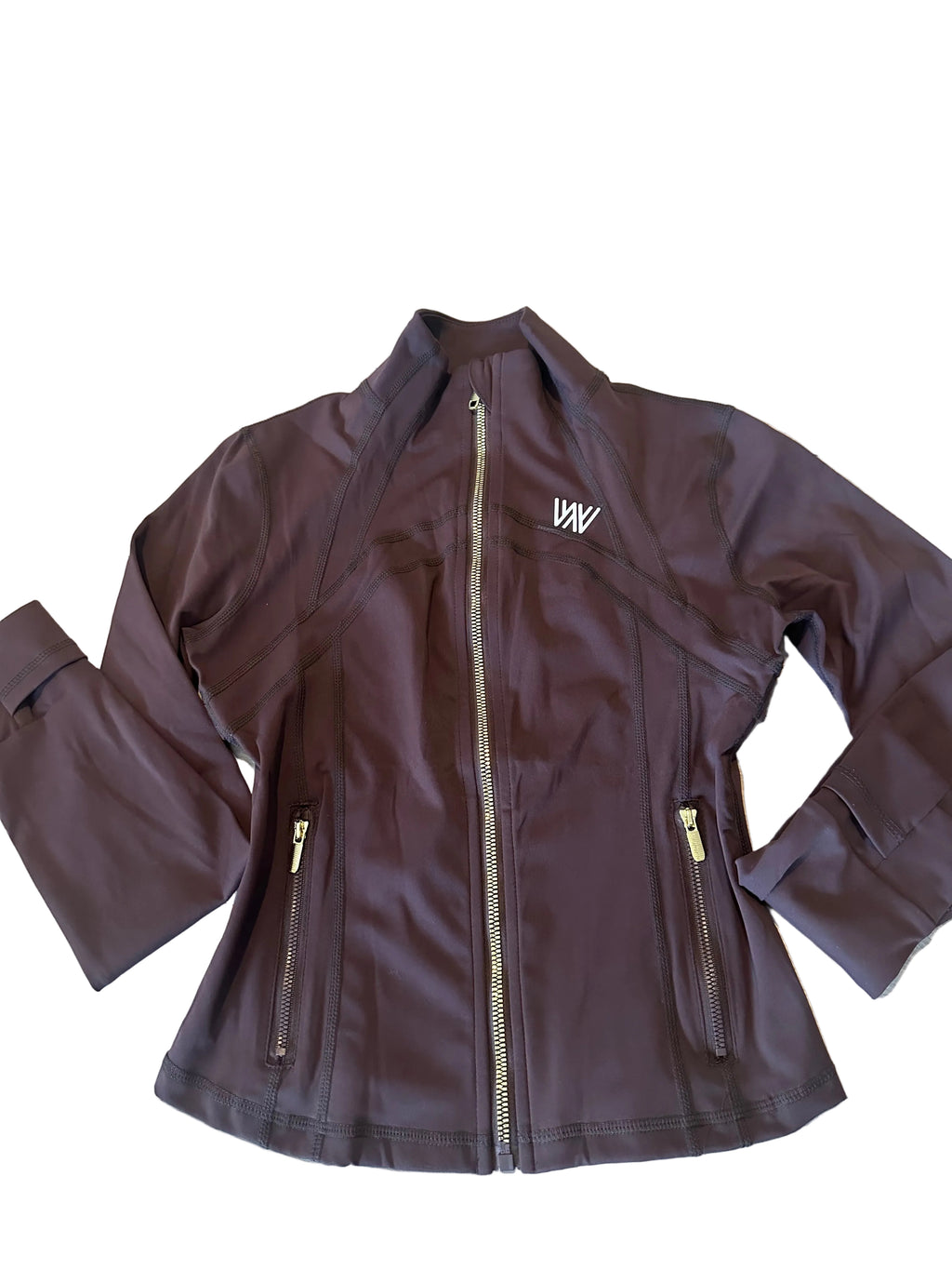 Short Gold zipper jacket
