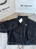 Fleece zip-up jacket