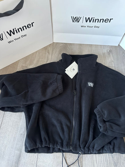 Fleece zip-up jacket