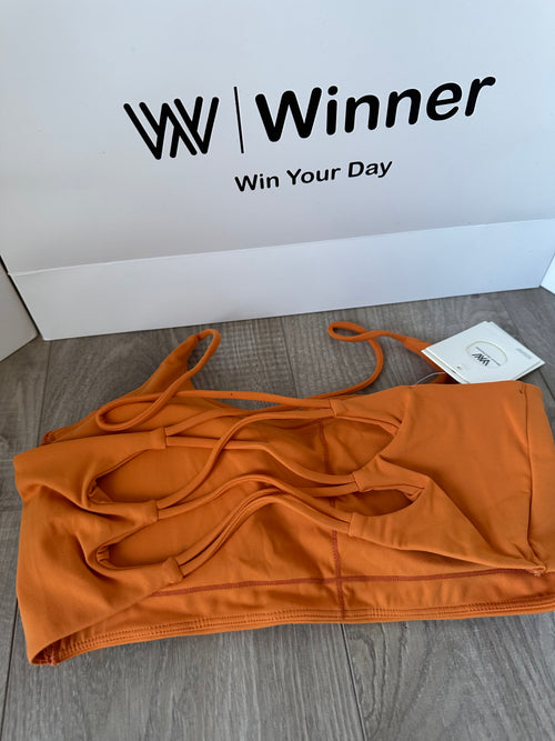 Cross-back tank top