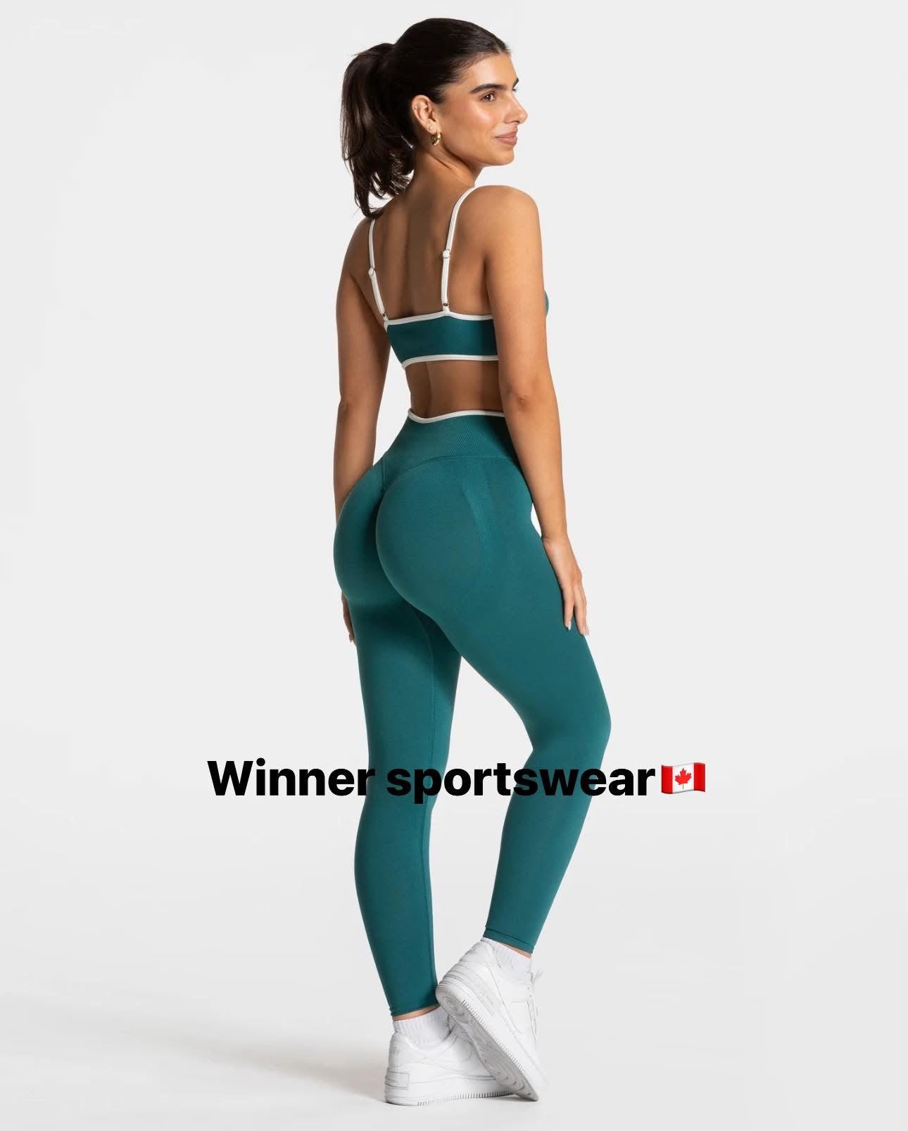 Matching sports bra set
