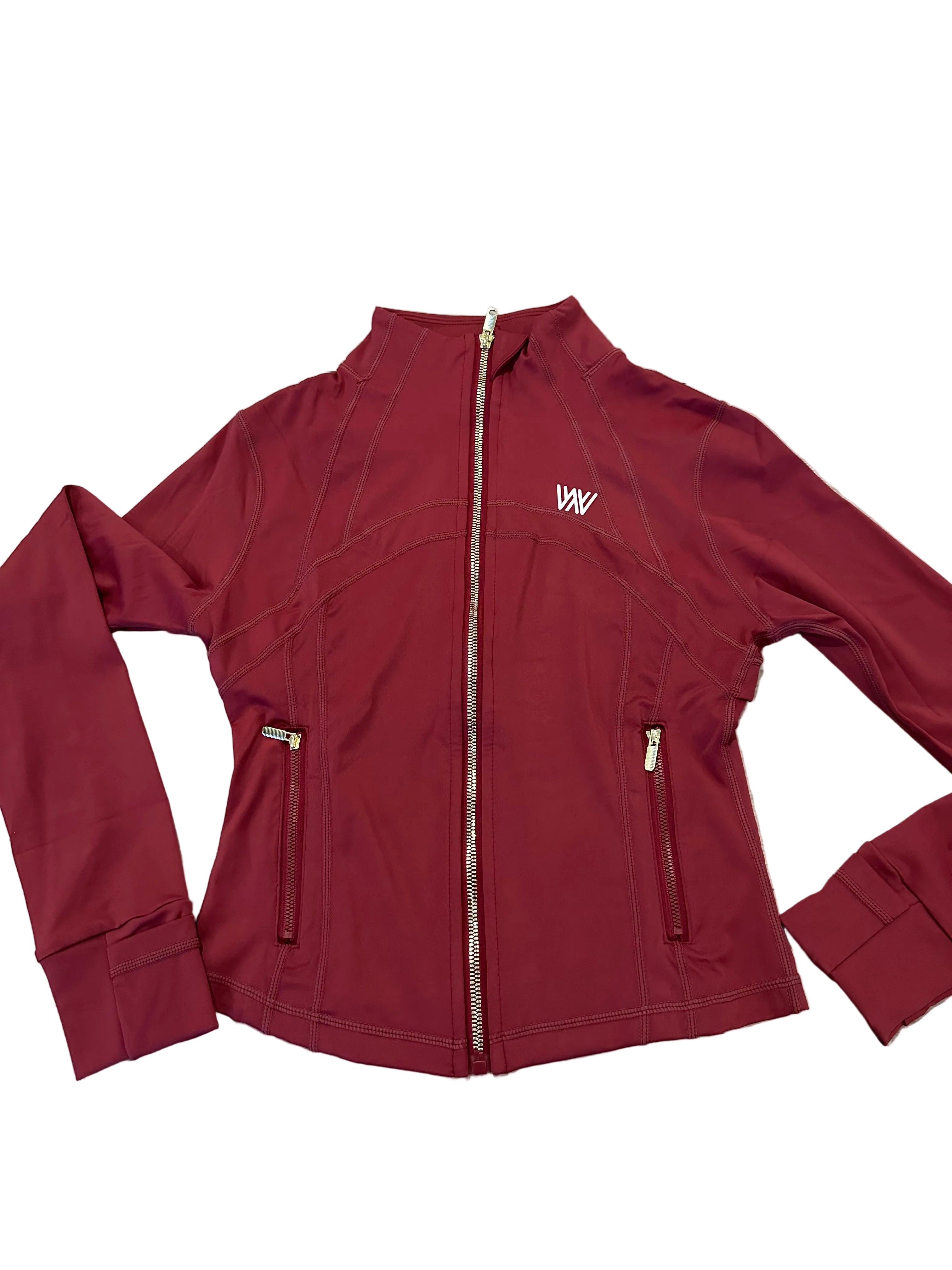 Short Gold zipper jacket