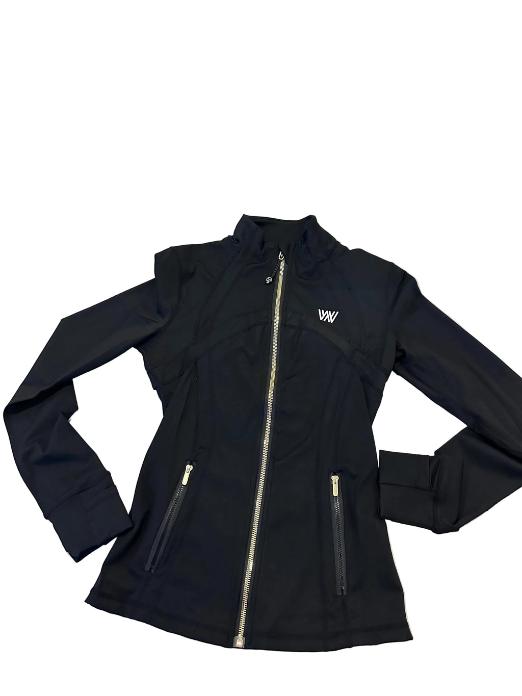 Longer Gold zipper jacket