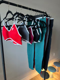 Matching sports bra set