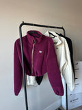 Gold-zip jacket
