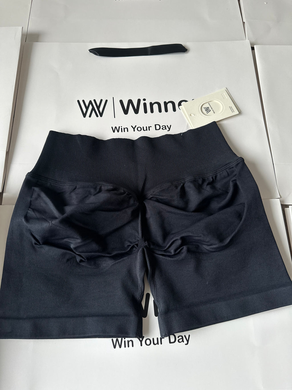 V-waist shorts