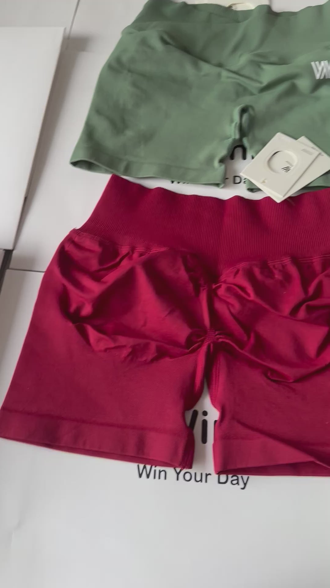 V-waist shorts
