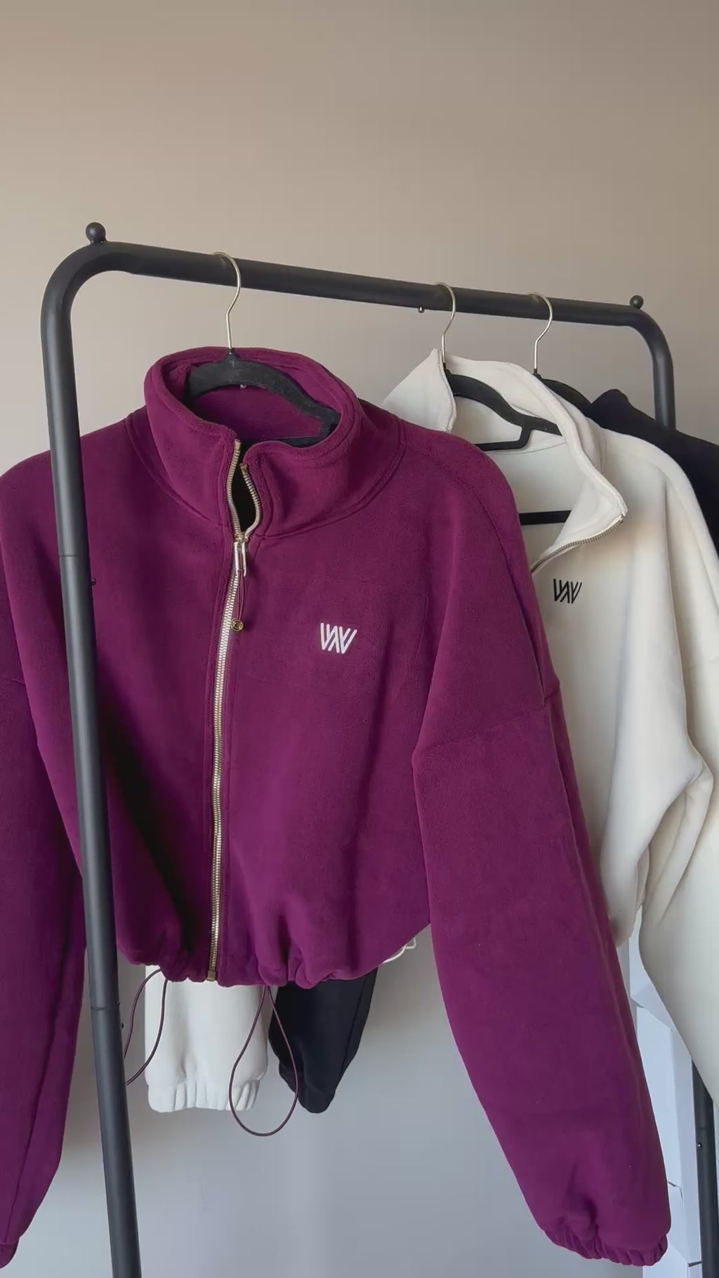 Gold-zip jacket