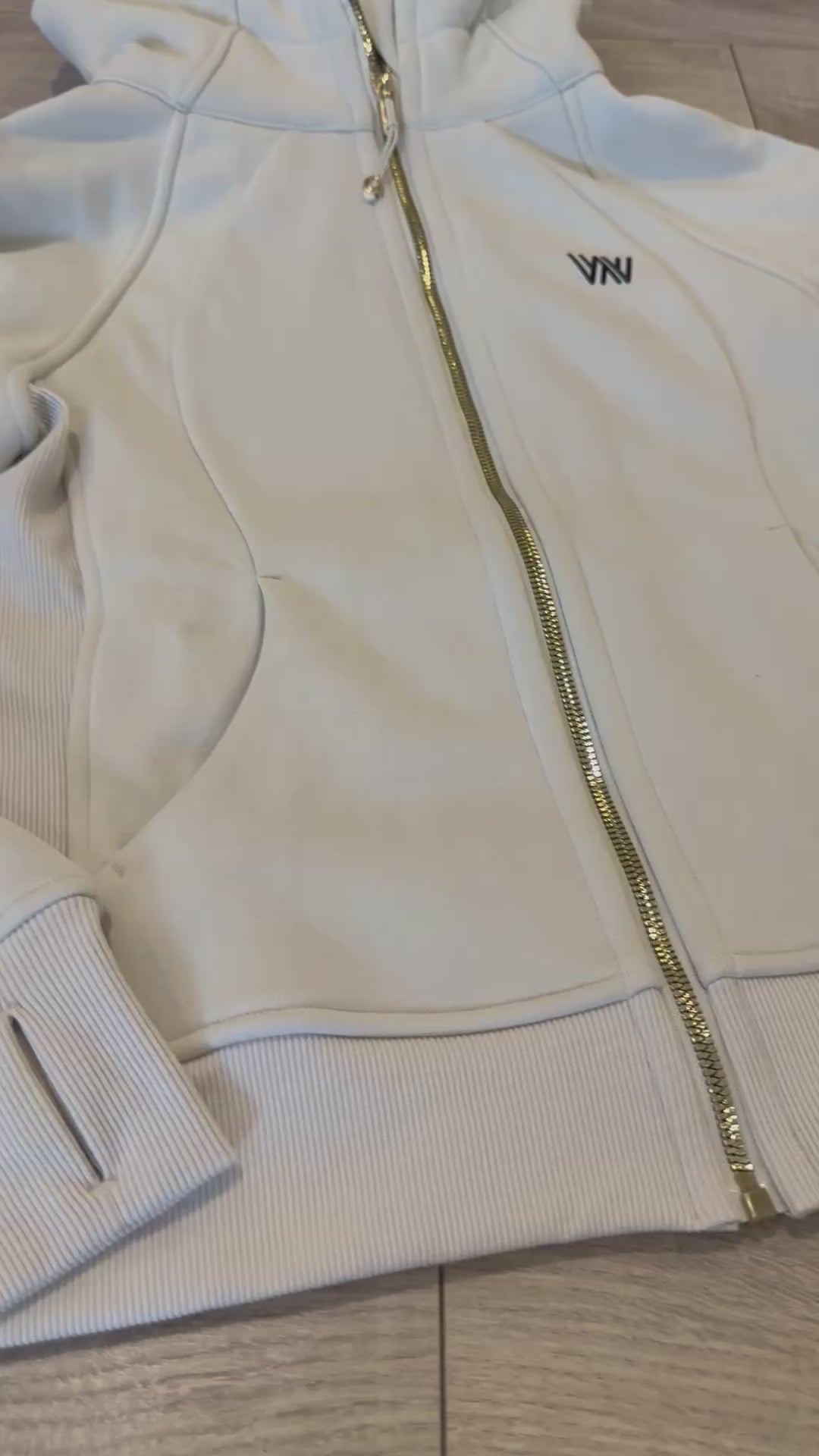 Gold warm jacket